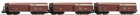 67094 Roco Set of 3 High capacity Hopper cars of PTK Rybnik